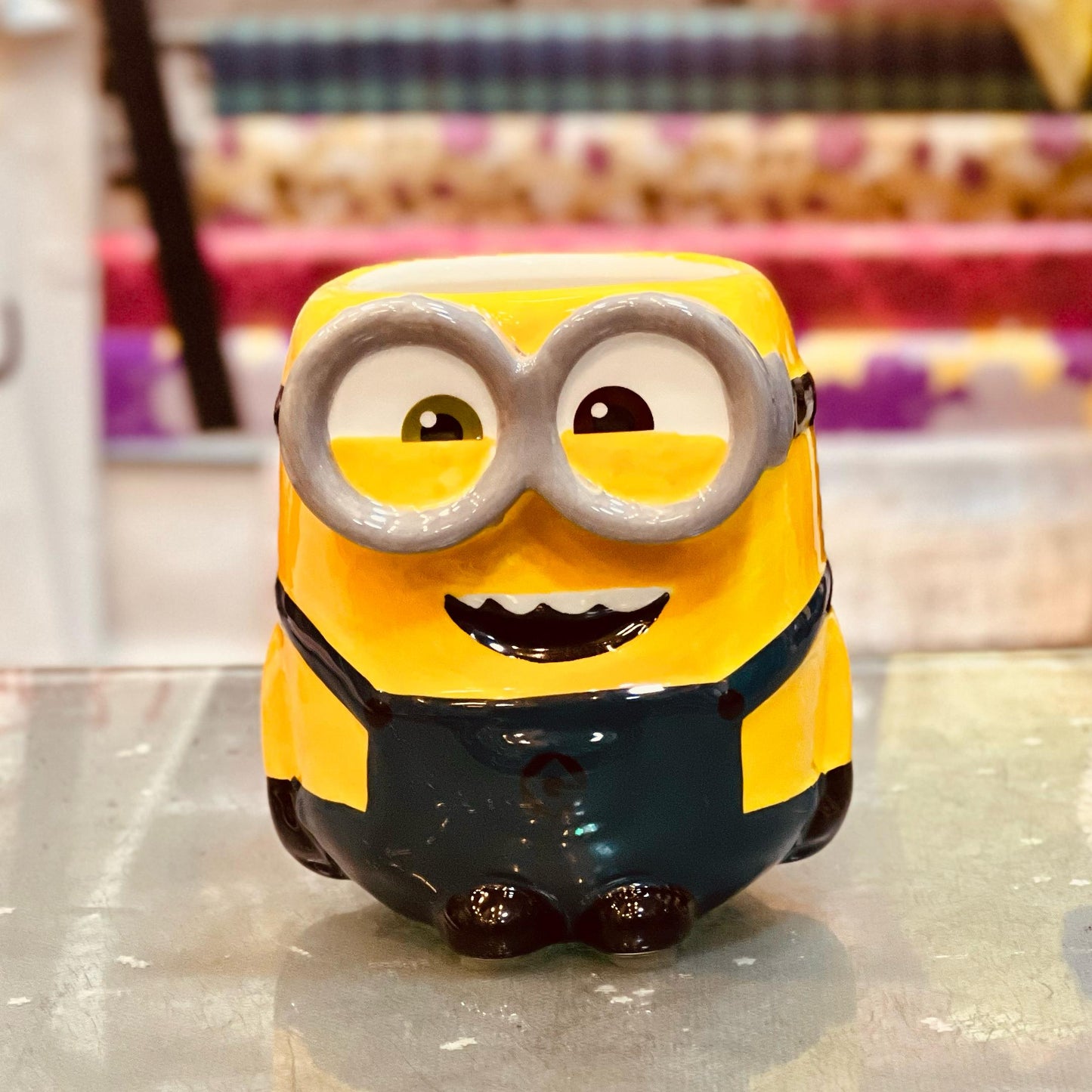Minions Yellow Ceramics Figurine mug