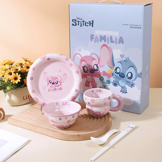 Ceramic household tableware set