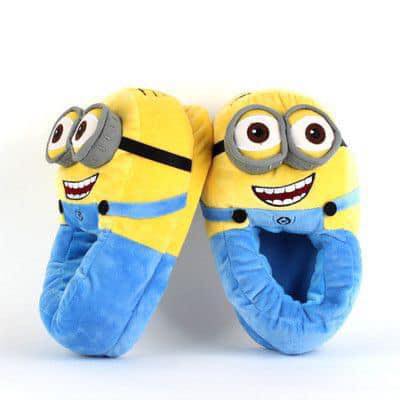 Minion Despicable me Plush Slippers