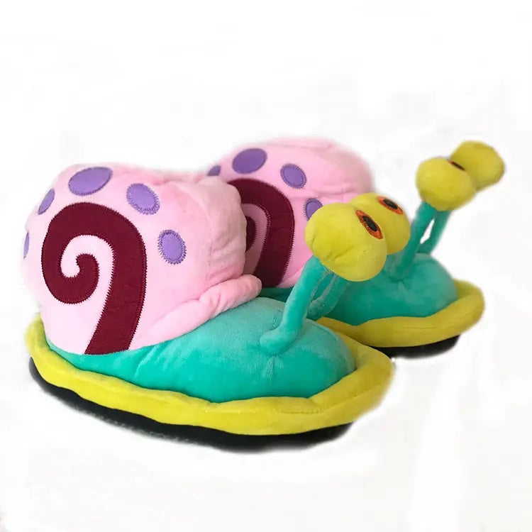 Cartoon snail cotton shoes