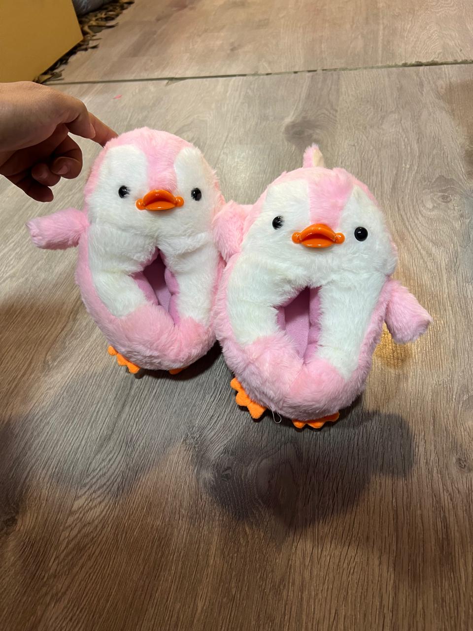 Penguin ZaiZai Cute Stuffed Doll Cotton Slippers