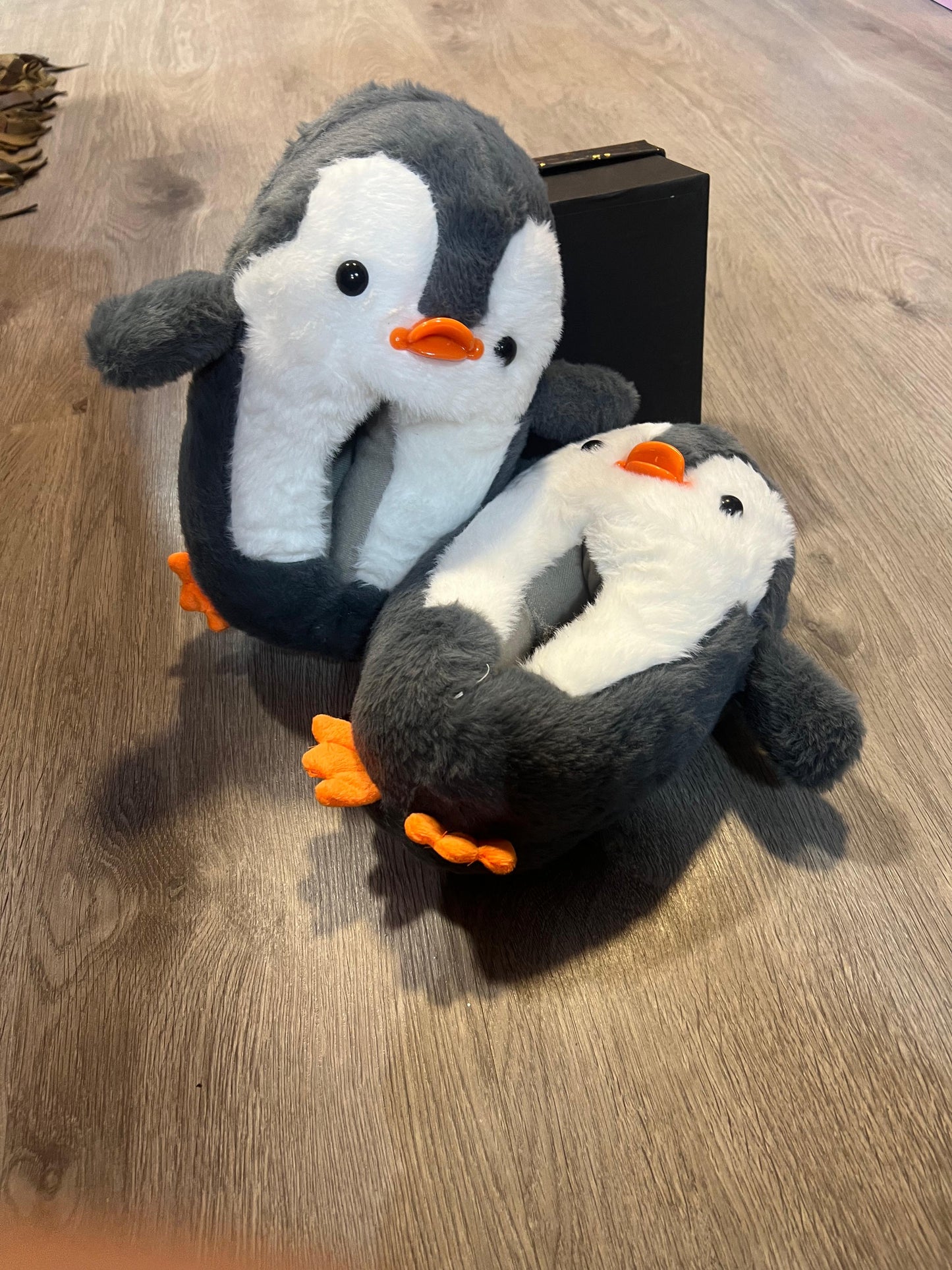 Penguin ZaiZai Cute Stuffed Doll Cotton Slippers