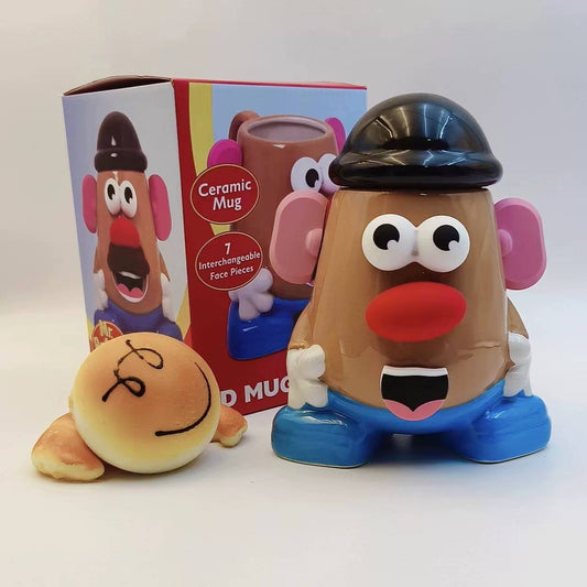 Mr Potato Head Mug 3D Ceramic Character with Interchangeable Parts