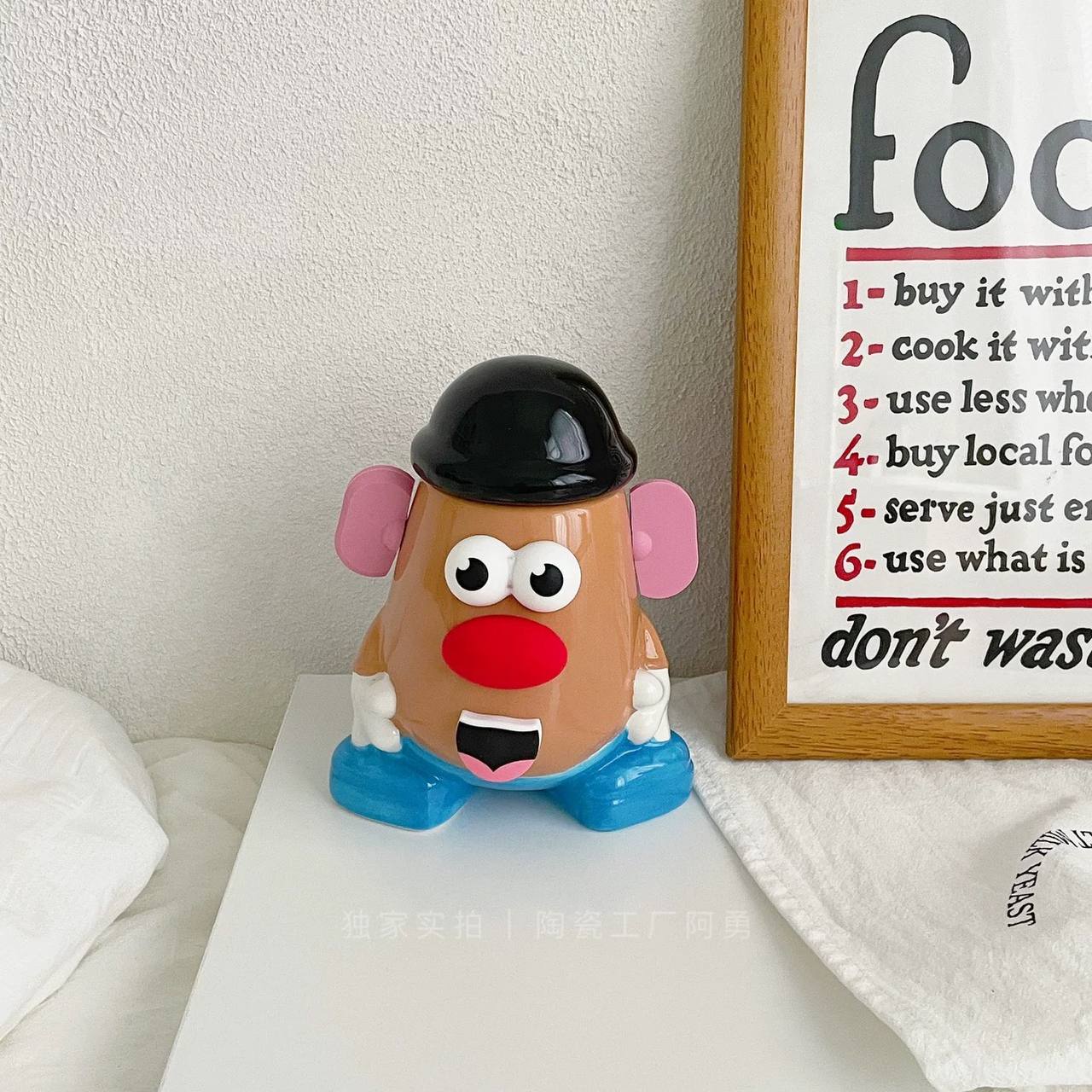 Mr Potato Head Mug 3D Ceramic Character with Interchangeable Parts