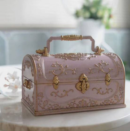 Plastic Music Jewelry Boxes For Women Girls Jewelry Box Organizer