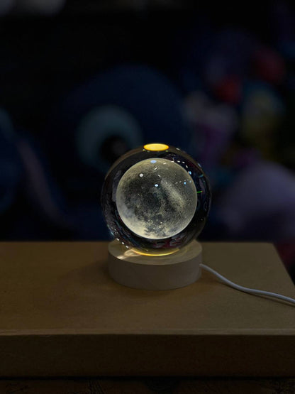 stitch Crystal Ball Night Lamp 8 cm