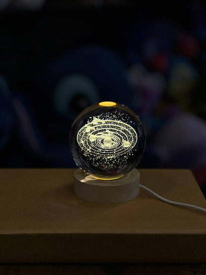stitch Crystal Ball Night Lamp 8 cm