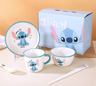 Ceramic household tableware set